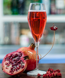 pomegrante - Lo Spritz - the National Drink of the Italian Summer
